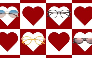 O óculos de cada personagem clássico de comédias românticas