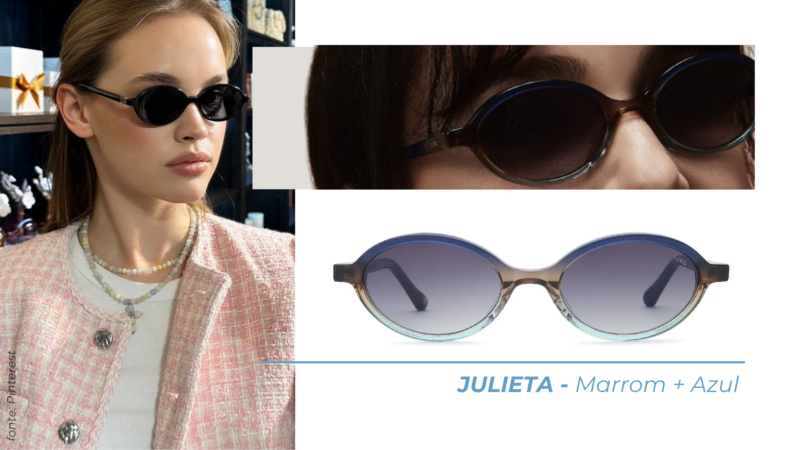 óculos oval tendencia